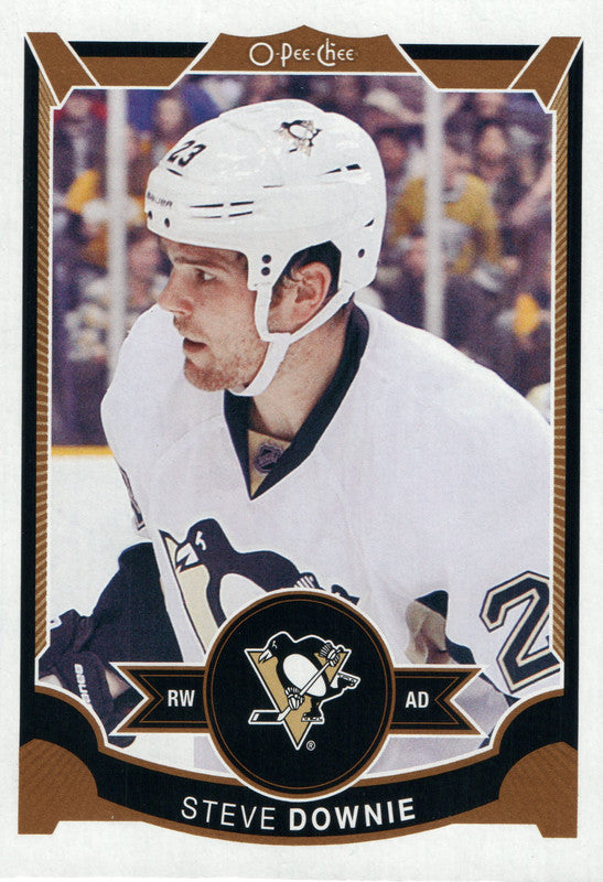 #93 Steve Downie Pittsburgh Penguins 2015-16 O-Pee-Chee Hockey Card OJ