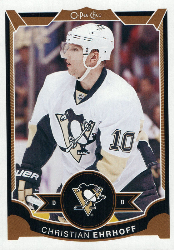 #390 Christian Ehrhoff Pittsburgh Penguins 2015-16 O-Pee-Chee Hockey Card OJ