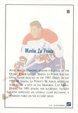 #65 Martin La Pointe First Round Pick Smokeys 1990-91 Ultimate Hockey Card OJ