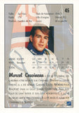 #45 Marcel Cousineau Boston 1990-91 Ultimate Hockey Card OK