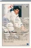 #4 Scott La Chance New York 1990-91 Ultimate Hockey Card OK