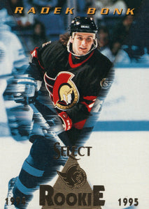 #186 Radek Bonk Rookie Ottawa Senators 1994-95 Select Hockey Card OL