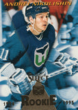 #184 Andrei Nikolishin Rookie Hartford Whalers 1994-95 Select Hockey Card OL