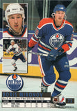 #73 Boris Mironov Edmonton Oilers 1993-94 Fleer Ultra Hockey Card OL