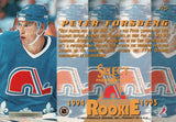 #175 Peter Forsberg Rookie Quebec Nordiques 1994-95 Select Hockey Card OL