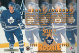 #172 Kenny Jonsson Rookie Toronto Maple Leafs 1994-95 Select Hockey Card OL