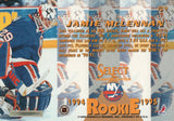 #189 Jamie Mclennan Rookie New York Islanders 1994-95 Select Hockey Card OL