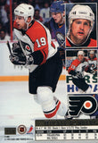 #159 Mikael Renberg Philadelphia Flyers 1993-94 Fleer Ultra Hockey Card OM