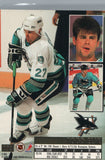 #193 Todd Elik San Jose Sharks 1993-94 Fleer Ultra Hockey Card OM