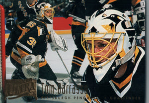 #162 Tom Barrasso Pittsburgh Penguins 1993-94 Fleer Ultra Hockey Card OM