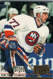 #133 Pierre Turgeon New York Islanders 1993-94 Fleer Ultra Hockey Card ON