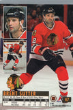 #47 Brent Sutter Chicago Blackhawks 1993-94 Fleer Ultra Hockey Card ON