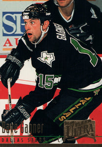 #51 Dave Gagner Dallas Stars 1993-94 Fleer Ultra Hockey Card ON