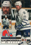 #172 Wendel Clark Quebec Nordiques 1993-94 Fleer Ultra Hockey Card ON