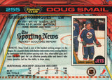 #255 Doug Smail Quebec Nordiques 1990-91 Topps Stadium Club Hockey Card OO