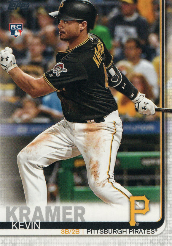 #648 Kevin Kramer Rookie Pittsburgh Pirates 2019 Topps Series 2 Baseball Card GAK