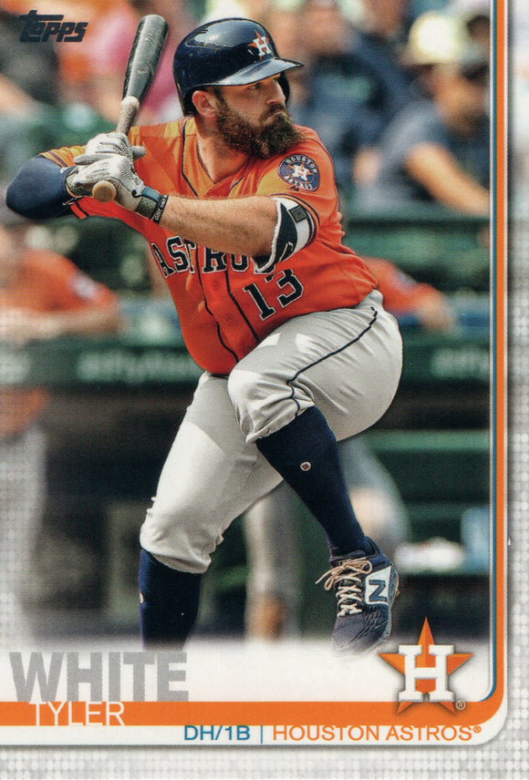 #545 Tyler White Houston Astros  2019 Topps Series 2 Baseball Card GAN