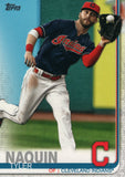 #535 Tyler Naquin Cleveland Indians 2019 Topps Series 2 Baseball Card GAR