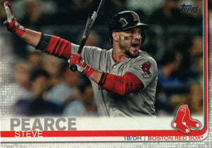#694 Steve Pearce Boston Red Sox 2019 Topps Series 2 Baseball Card GYA