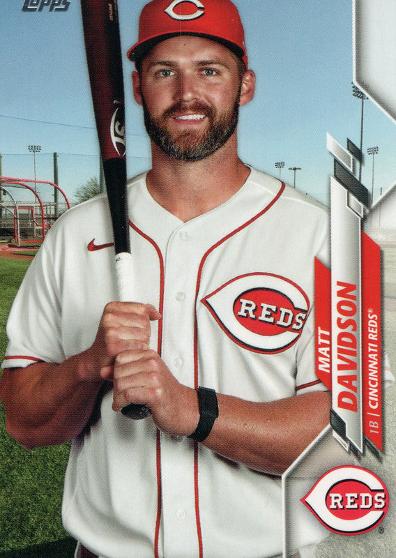 U-51 Matt Davidson Cincinnati Reds 2020 Topps Update Baseball Card