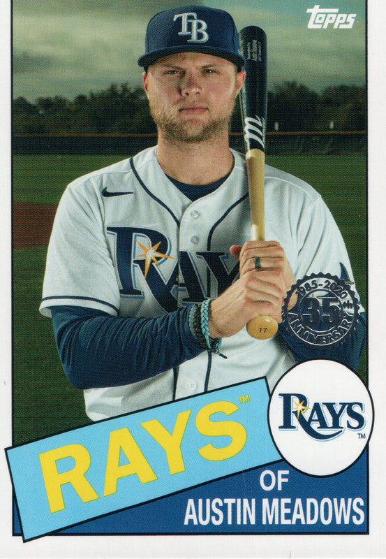 85TB-48 Austin Meadows Tampa Bay Rays 2020 Topps Update Baseball Card