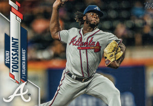 U-137 Touki Toussaint  Atlanta Braves 2020 Topps Update Baseball Card