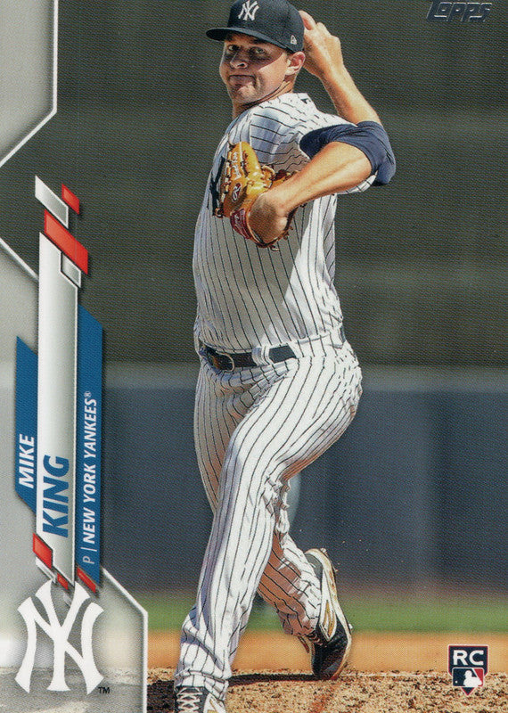 U-293 Mike King Rookie New York Yankees 2020 Topps Update Baseball Card