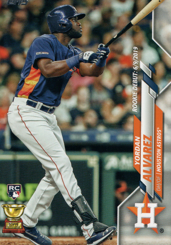 U-300 Yordan Alvarez Topps All Star Rookie Houston Astros 2020 Topps Update Baseball Card