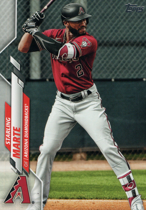 U-228 Starling Marte  Arizona Diamondbacks 2020 Topps Update Baseball Card