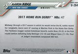 U-264 Aaron Judge 2017 Home Run Derby  New York Yankees 2020 Topps Update Baseball Card