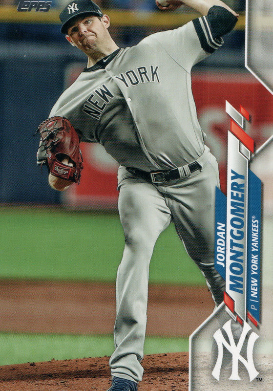 U-274 Jordan Montgomery New York Yankees 2020 Topps Update Baseball Card