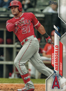 U-103 Michael Hermosillo Los Angeles Angels 2020 Topps Update Baseball Card