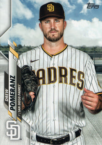 U-32 Drew Pomeranz San Diego Padres 2020 Topps Update Baseball Card