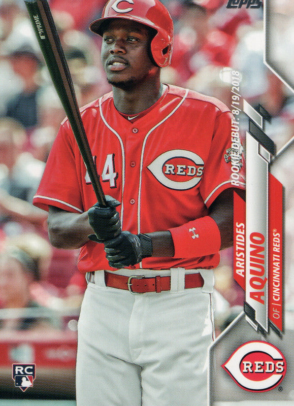 U-29 Aristides Aquino Rookie Cincinnati Reds 2020 Topps Update Baseball Card