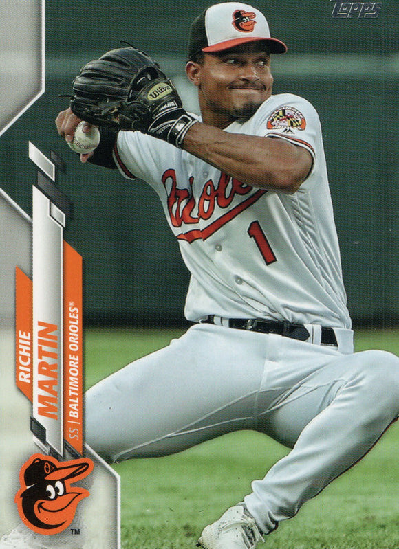 U-130 Richie Martin Baltimore Orioles 2020 Topps Update Baseball Card