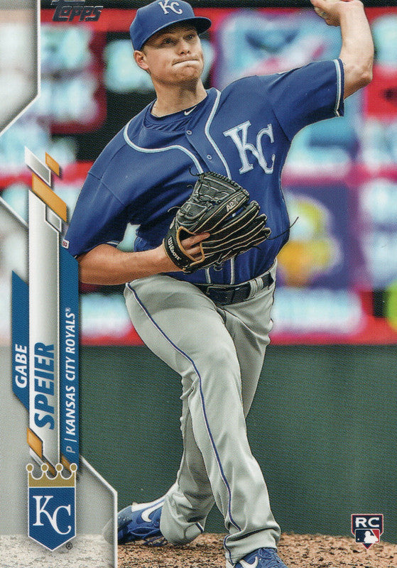 U-210 Gabe Speier Rookie Kansas City Royals 2020 Topps Update Baseball Card