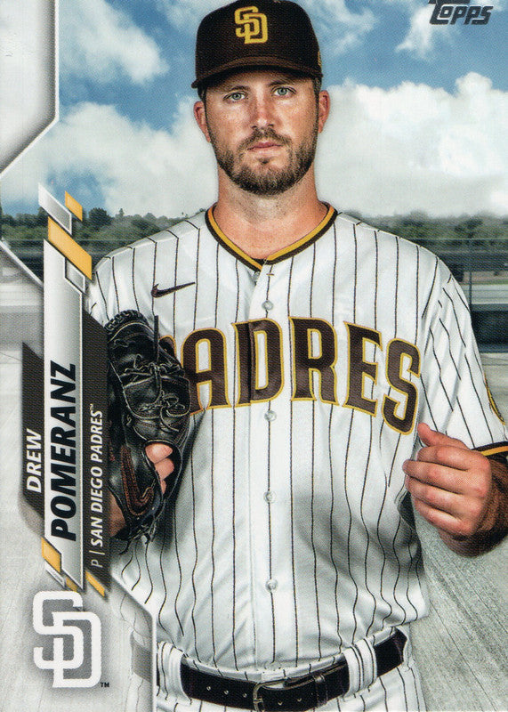 U-32 Drew Pomeranz San Diego Padres 2020 Topps Update Baseball Card