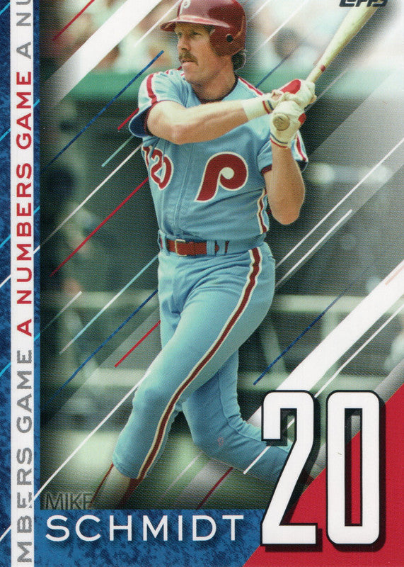 NG-23 Mike Schmidt Philadelphia Phillies 2020 Topps Update Baseball Card