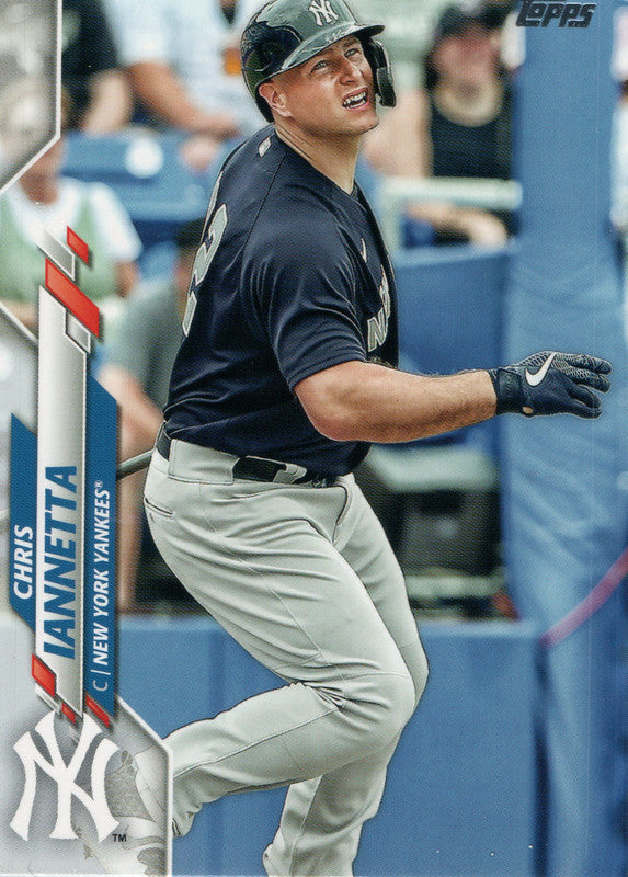 U-133 Chris Iannetta New York Yankees 2020 Topps Update Baseball Card