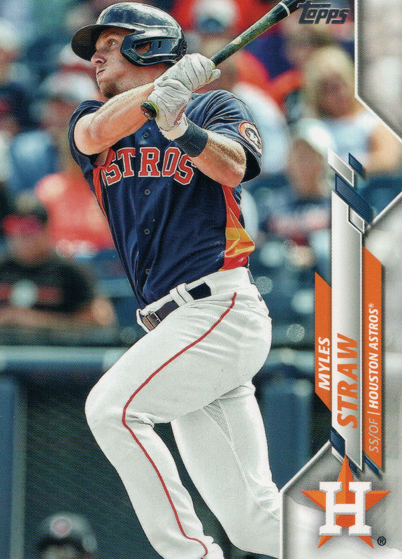 U-289 MylesStraw  Houston Astros 2020 Topps Update Baseball Card