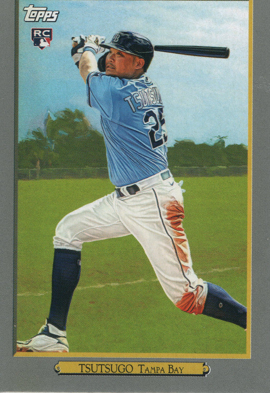 TR-24 Yoshi Tsutsugo Rookie Tampa Bay Rays 2020 Topps Update Baseball Card