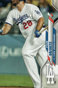 U-93 Tyler White Los Angeles Dodgers 2020 Topps Update Baseball Card