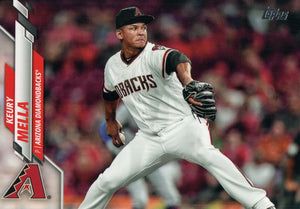 U-213 Keury Mella Arizona Diamondbacks 2020 Topps Update Baseball Card