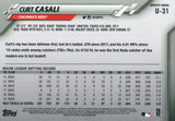 U-31 Curt Casali Cincinnati Reds 2020 Topps Update Baseball Card