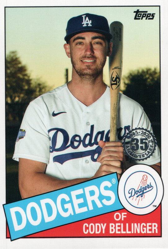 85TB-20 Cody Bellinger Los Angeles Dodgers 2020 Topps Update Baseball –  GwynnSportscards