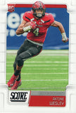 #401 Antoine Wesley Rookie Texas Tech University 2019 Score Football Card