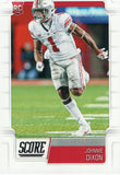 #438 Johnnie Dixon Rookie Ohio State University 2019 Score Football Card