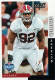 DFT-8 Quinnen Williams Alabama Crimson Tide 2019 Score Football Card