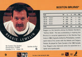 #9 Reggie Lemelin Boston Bruins 1990-91 Pro Set Hockey Card