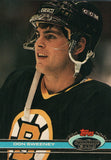 #370 Don Sweeney Boston Bruins 1990-91 Topps Stadium Club Hockey Card OP